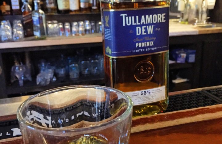 Tullamore DEW whiskey at Piper Down