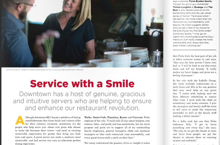 Service with a smile