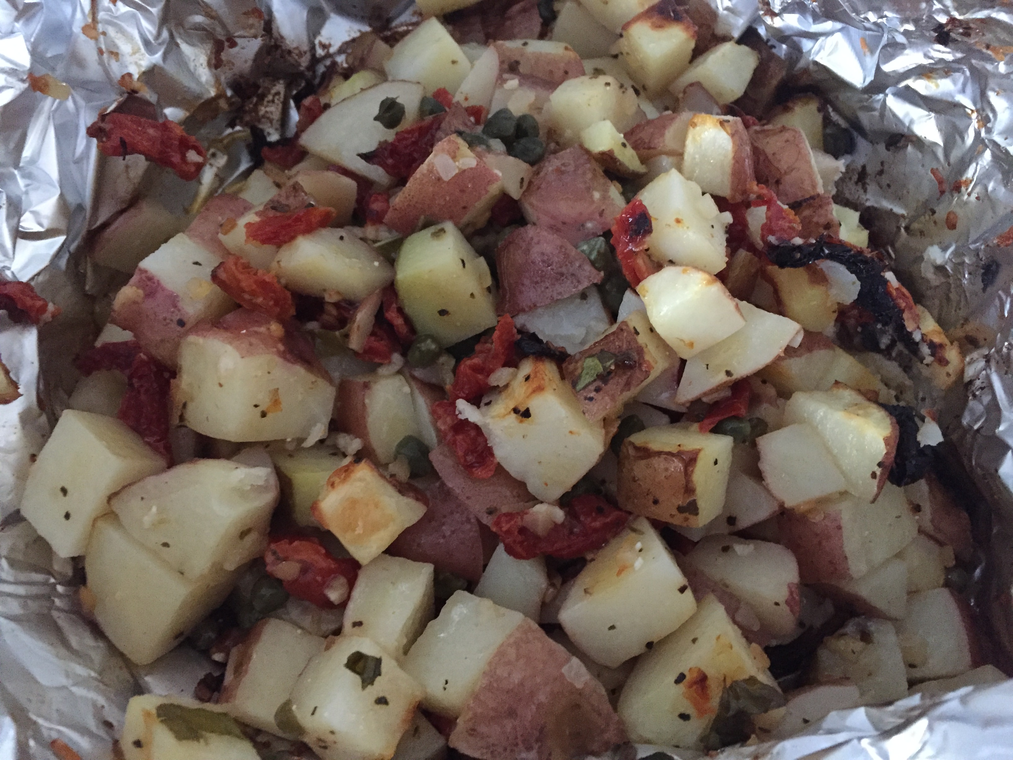 gourmet grilled potatoes