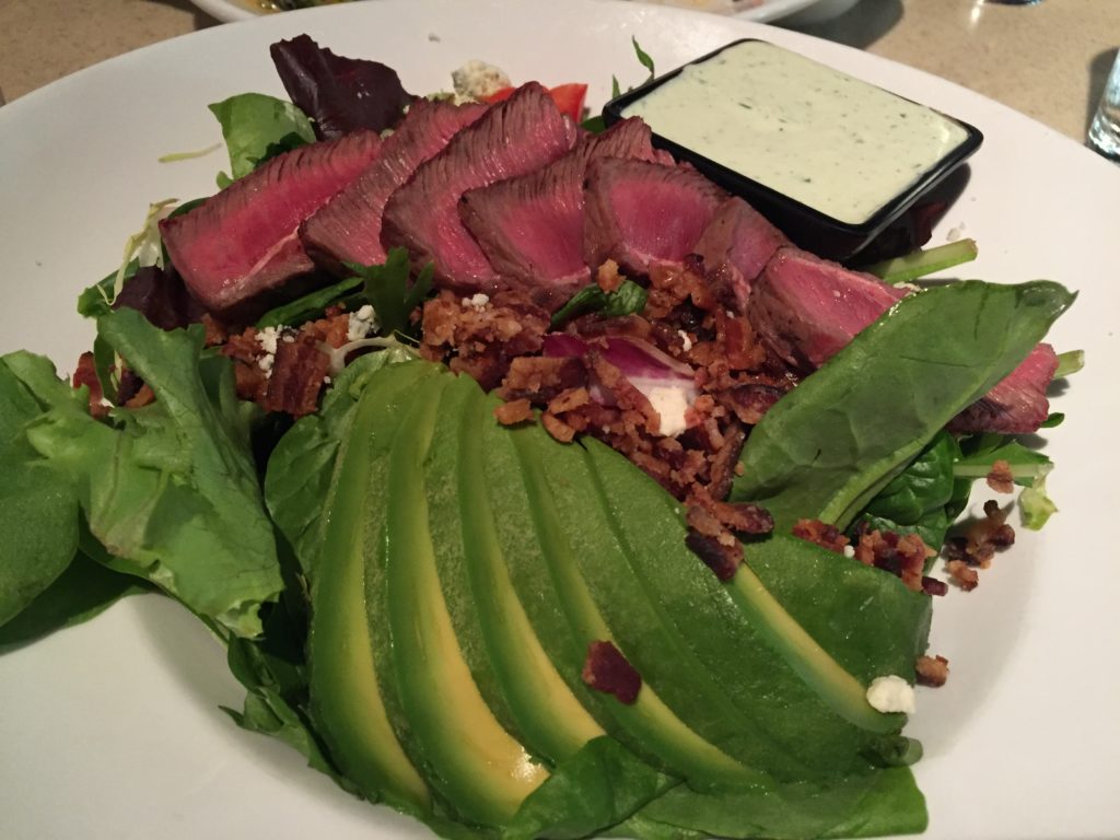 steak Cobb salad