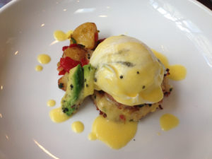 crab Benedict at Current