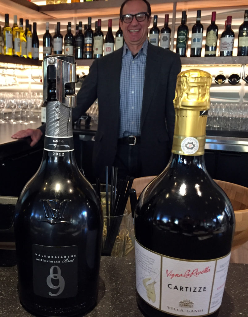 Jimmy Santangelo’s “Flight & Bite" Prosecco offering