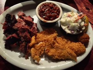 barbecue dinner at Brian Head Resort