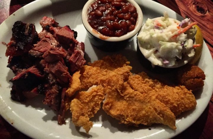 barbecue dinner at Brian Head Resort