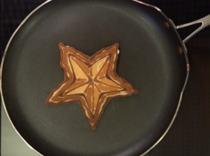 star pancake by Sai Pancakes