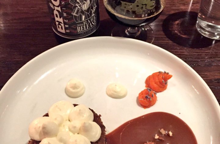 Black Sheep carrot cake with Epic Brewing Big Bad Baptista