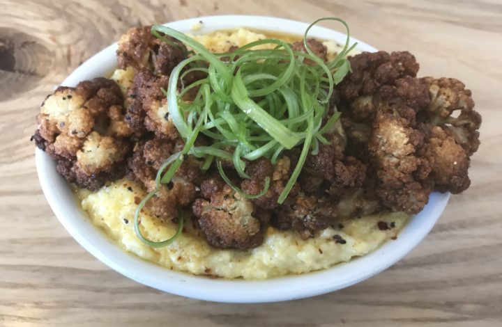 cauliflower and grits