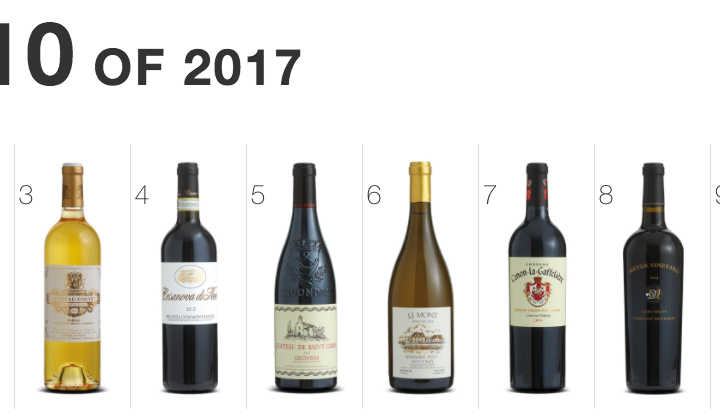 Wine Spectator Top 10 of 2017