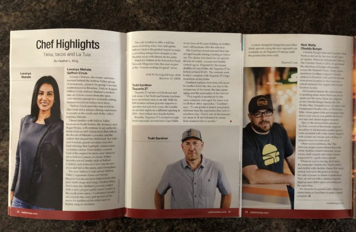 Chef profiles in Utah Stories